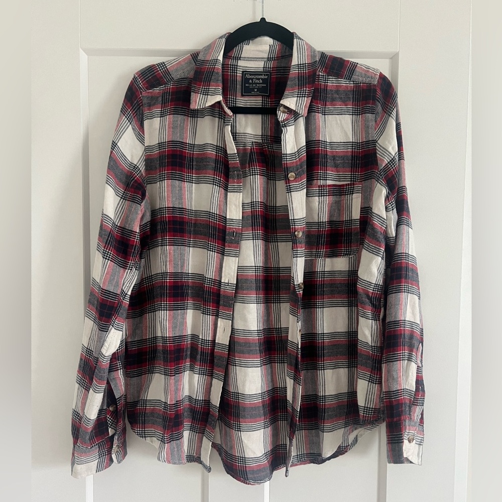 Abercrombie plaid flannel